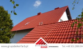 Mycie i malowanie dachówki betonowej Babimost