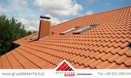 Mycie dachówki ceramicznej w miejscowości Buk